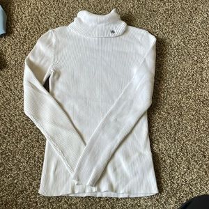 Ralph Lauren white turtle neck